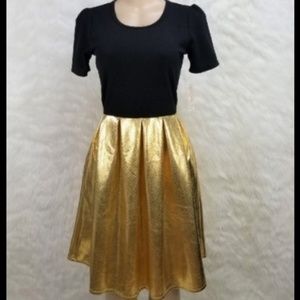 NWT Black and Gold Elegant Amelia XL